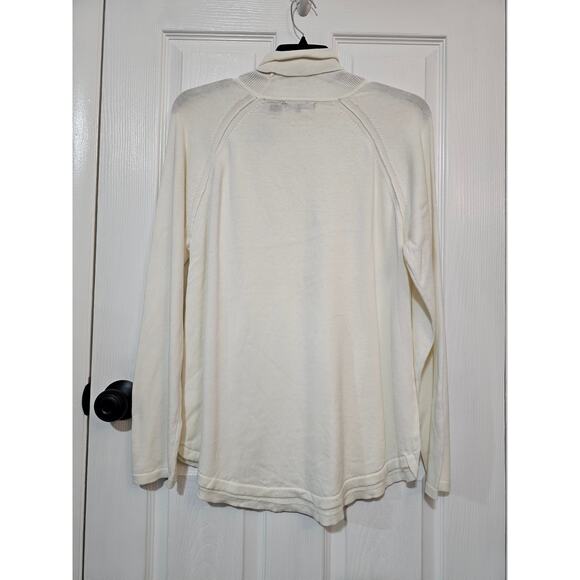 NWT Jeanne Pierre Long Sleeve Turtleneck "Powder" Sweater Size XXL - Picture 3 of 3